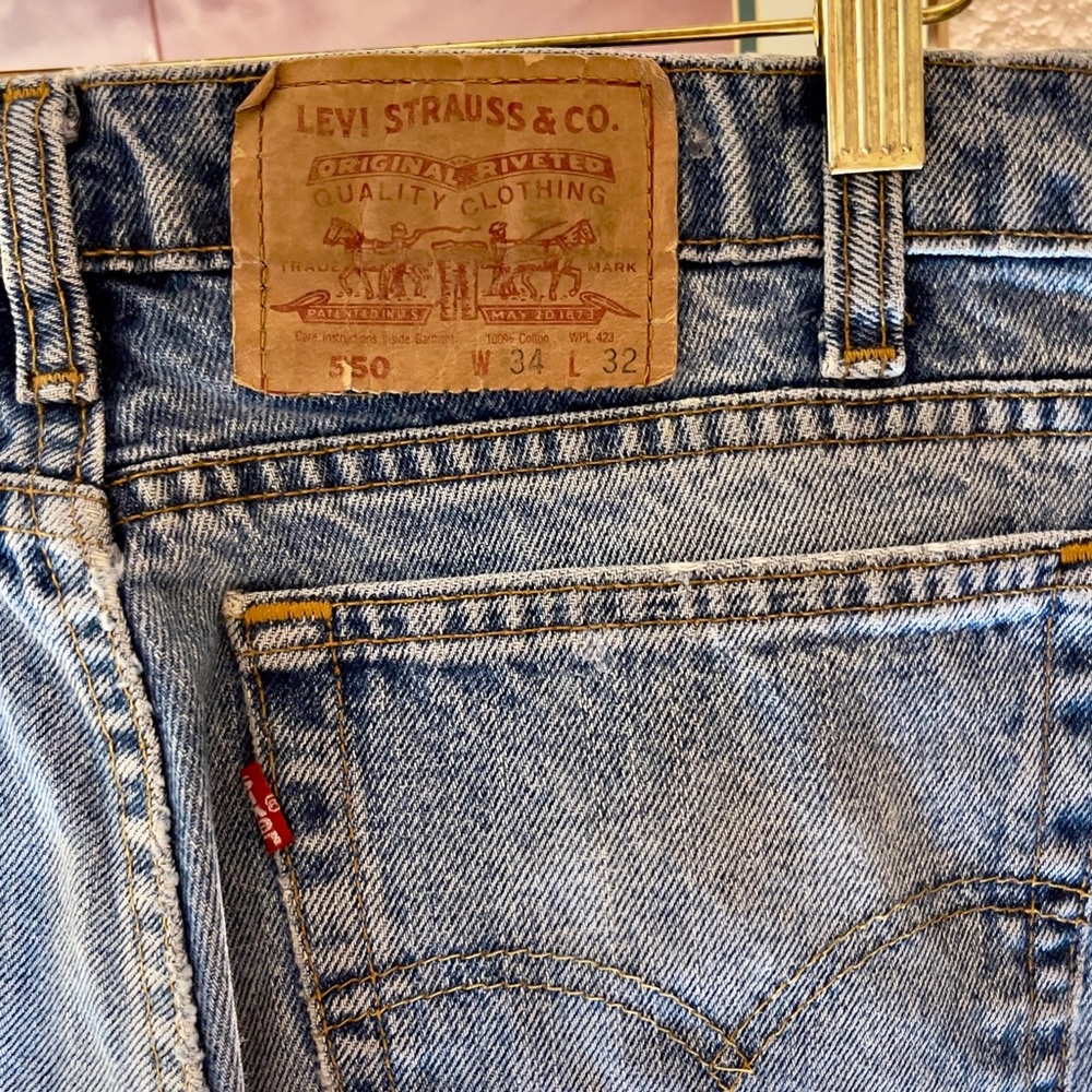 Vintage Levi's 550 Canada 80s 90s